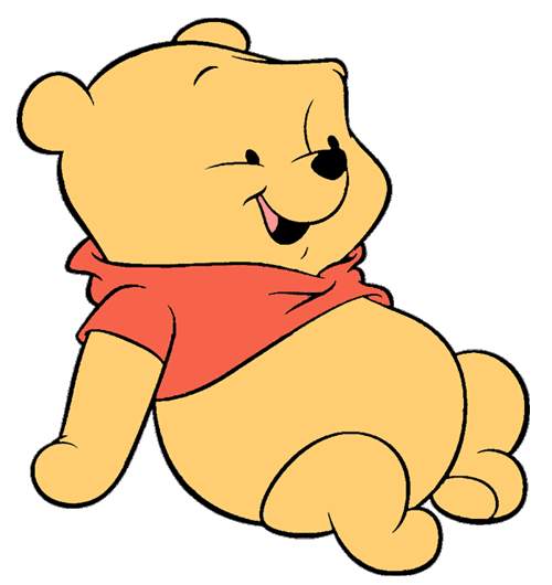 Detail Pooh Bear Clipart Nomer 30