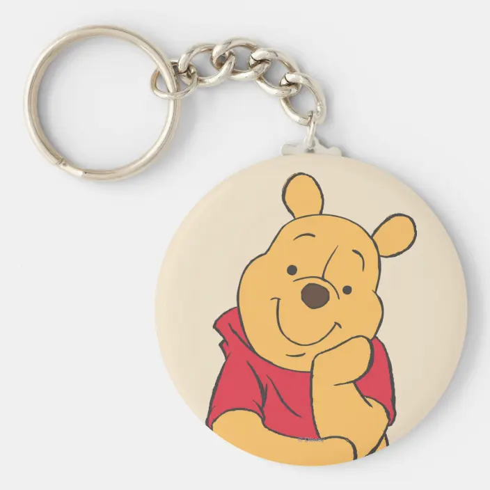 Detail Pooh Bear Keychain Nomer 13