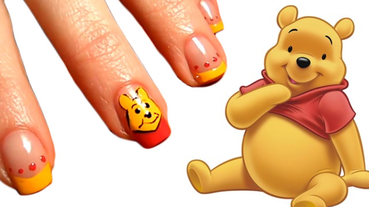 Detail Pooh Bear Nails Nomer 34