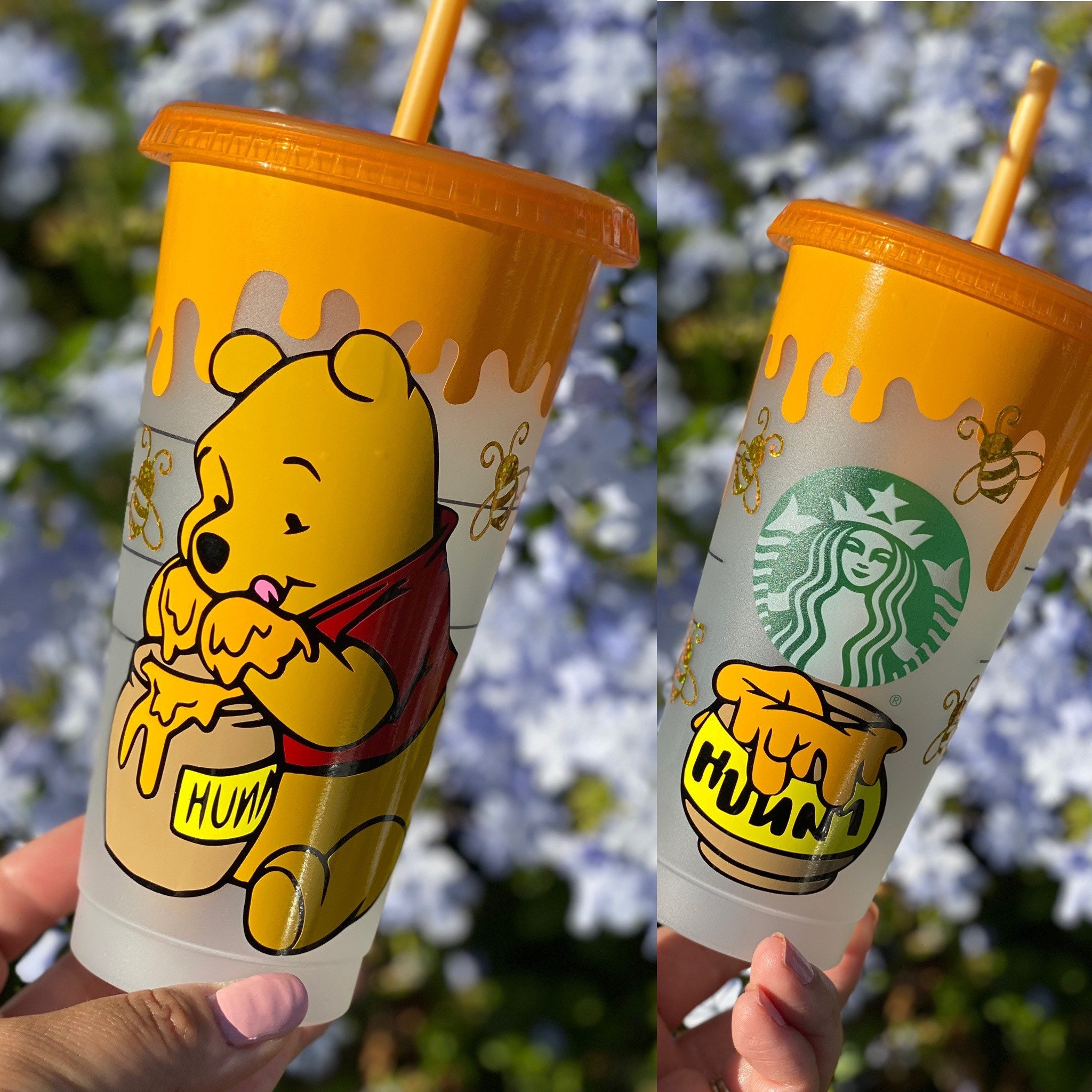 Pooh Bear Starbucks Cup - KibrisPDR