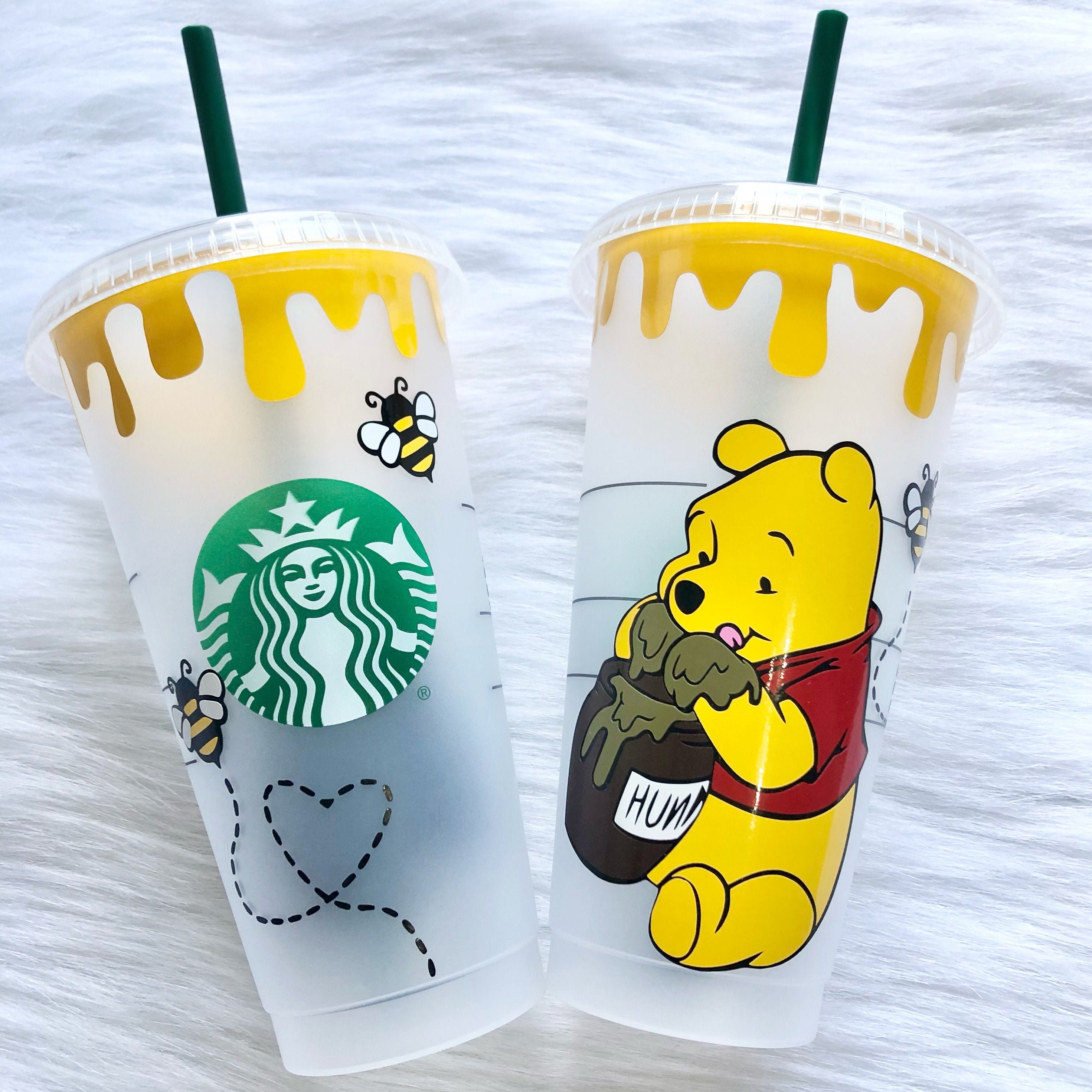 Detail Pooh Bear Starbucks Cup Nomer 2