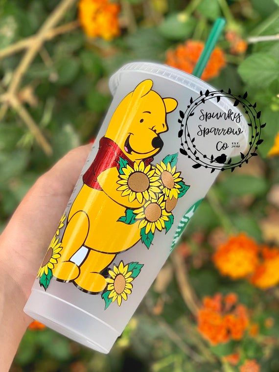 Detail Pooh Bear Starbucks Cup Nomer 29