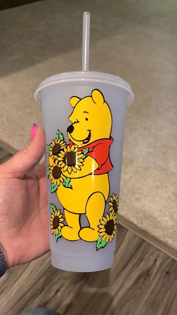 Detail Pooh Bear Starbucks Cup Nomer 47