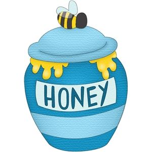 Detail Pooh Honey Pot Clipart Nomer 10