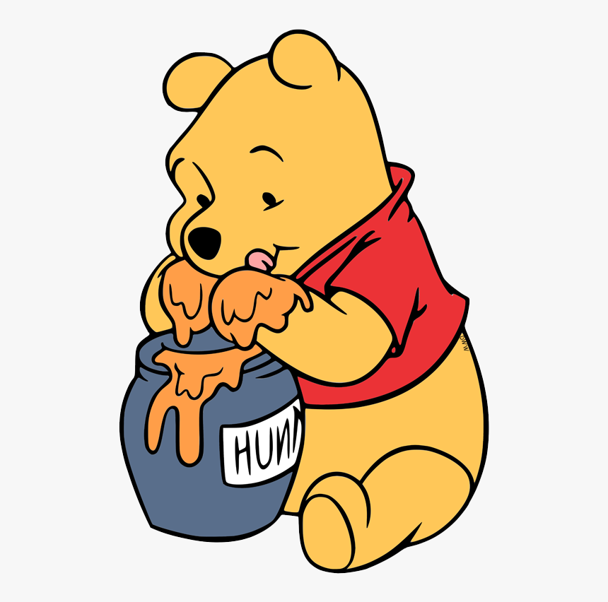 Detail Pooh Honey Pot Clipart Nomer 16