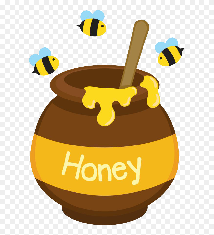 Detail Pooh Honey Pot Clipart Nomer 4