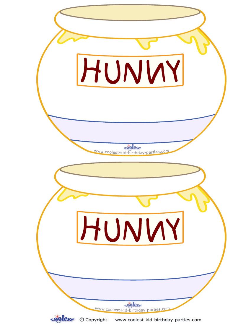 Detail Pooh Honey Pot Clipart Nomer 32