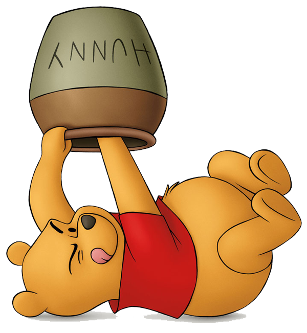 Detail Pooh Honey Pot Clipart Nomer 9