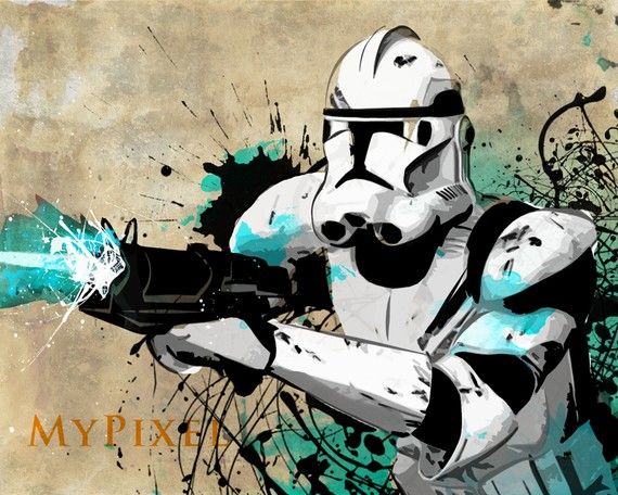 Detail Pop Art Star Wars Nomer 27