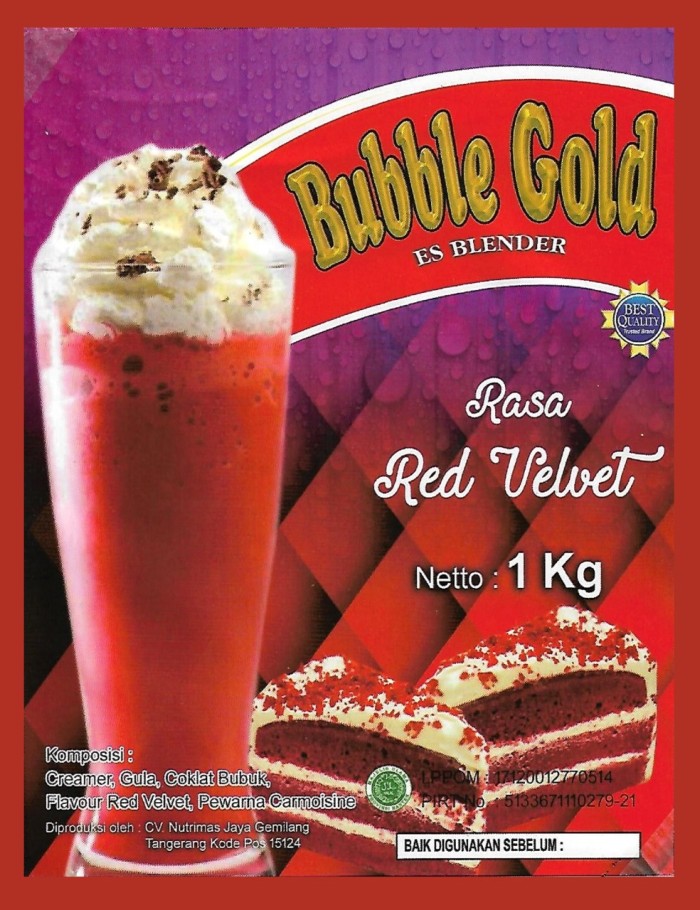 Detail Pop Ice Red Velvet Nomer 7