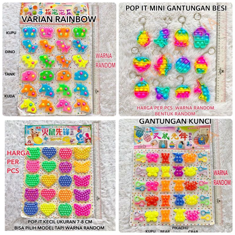 Detail Pop It Beruang Nomer 34