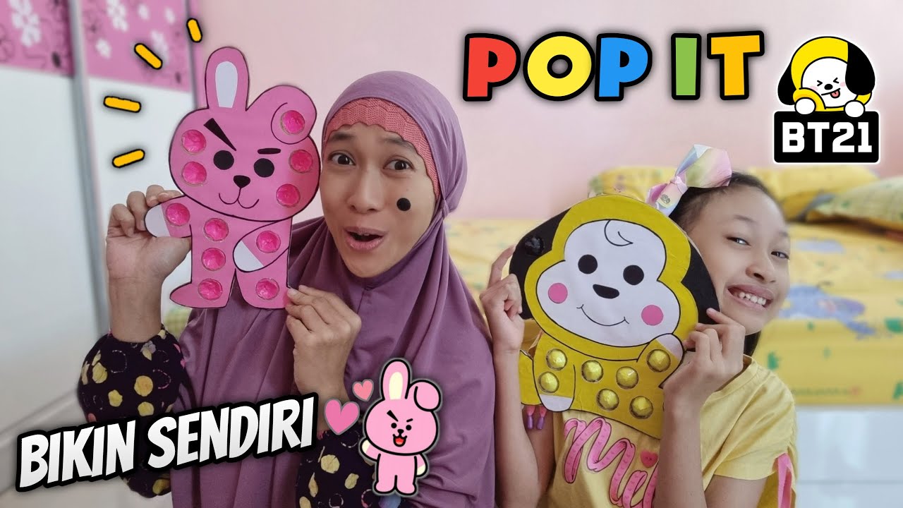 Detail Pop It Bt21 Murah Nomer 17