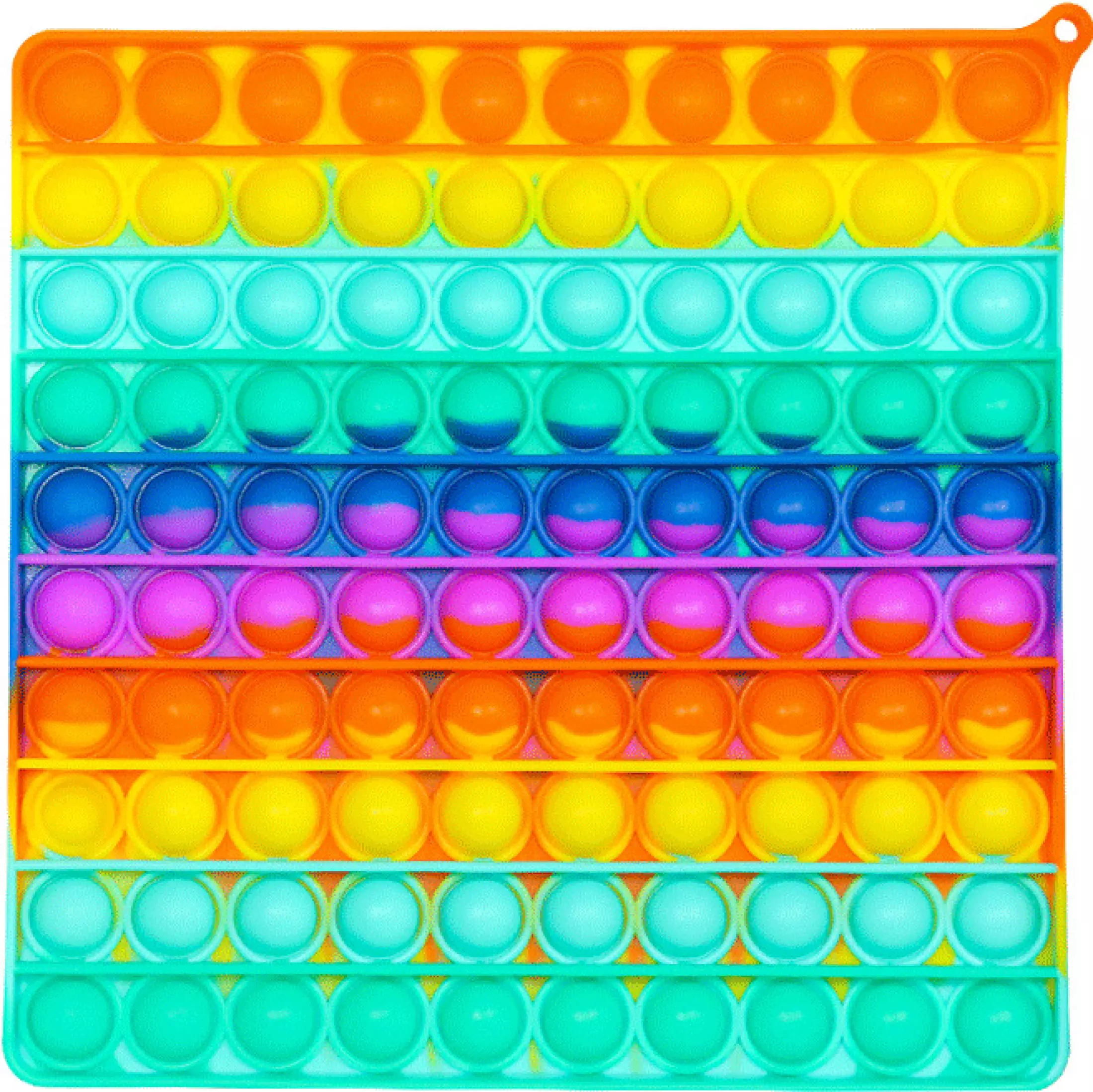 Detail Pop It Kotak Rainbow Nomer 14