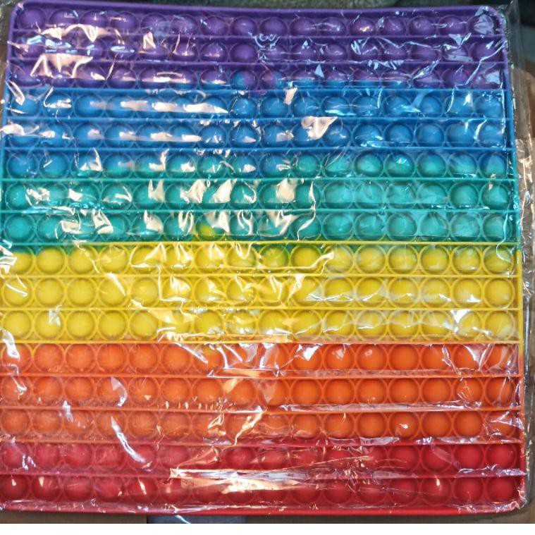 Detail Pop It Kotak Rainbow Nomer 34