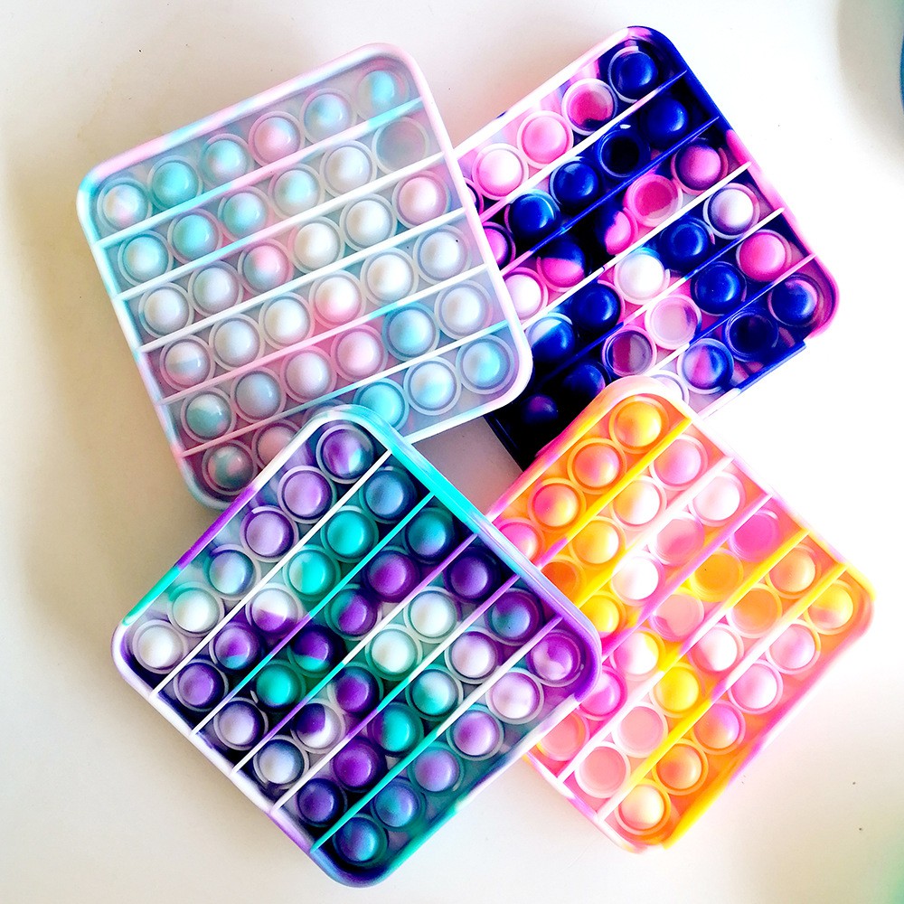 Detail Pop It Kotak Rainbow Nomer 46