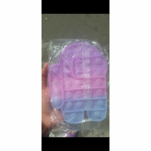 Detail Pop It Kotak Rainbow Nomer 54