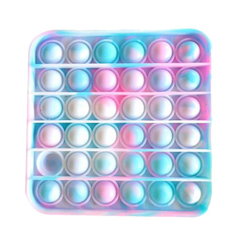 Detail Pop It Kotak Rainbow Nomer 6