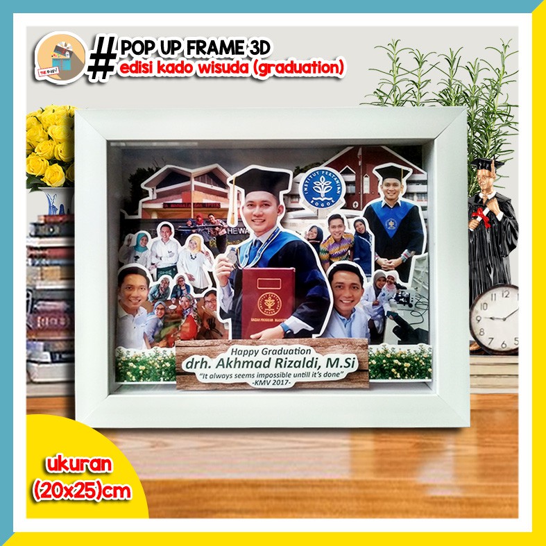 Detail Pop Up Frame Wisuda Nomer 7