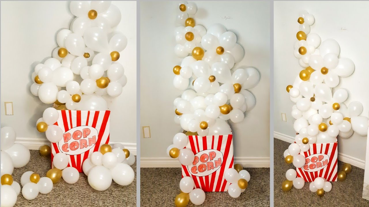 Detail Popcorn Balloon Garland Nomer 13