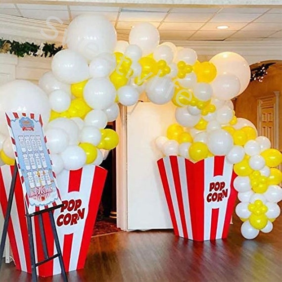 Detail Popcorn Balloon Garland Nomer 5