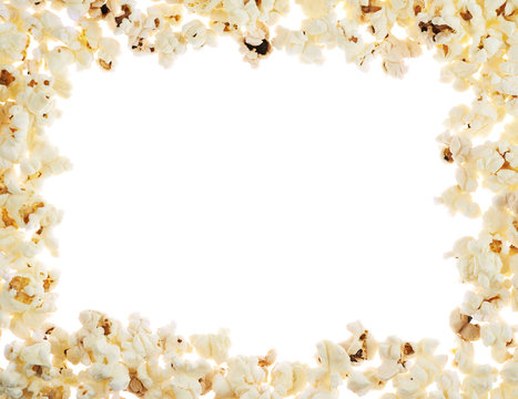 Detail Popcorn Clip Art Border Nomer 11