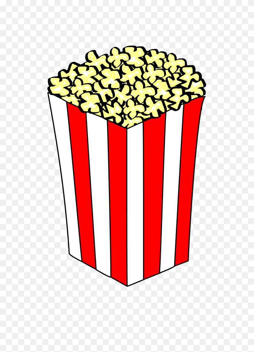 Detail Popcorn Clip Art Border Nomer 17