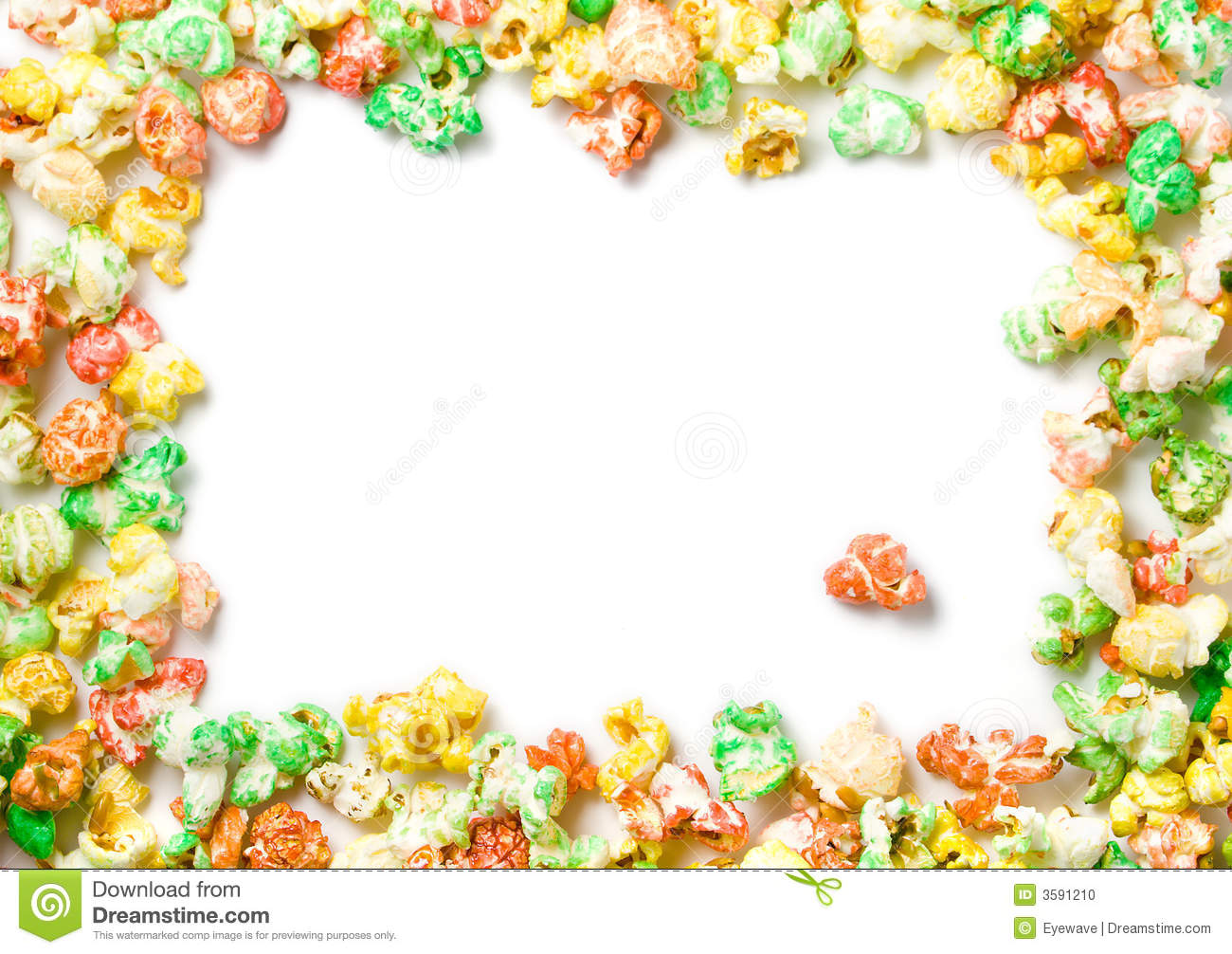 Detail Popcorn Clip Art Border Nomer 19