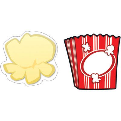 Detail Popcorn Clip Art Border Nomer 26