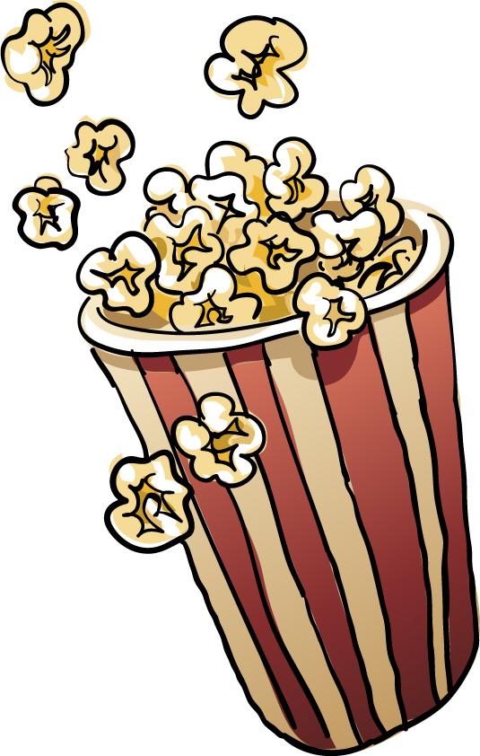 Detail Popcorn Clipart Free Nomer 15