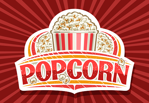 Detail Popcorn Label Clipart Nomer 24