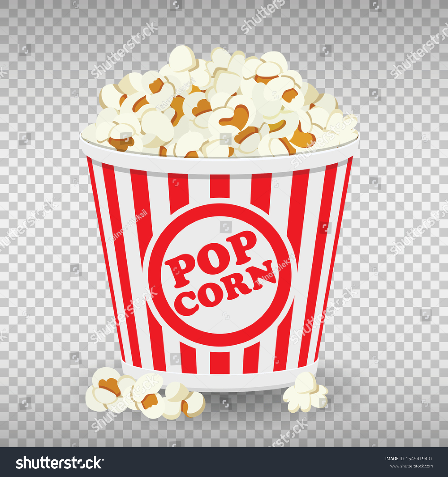 Detail Popcorn Transparent Background Nomer 42