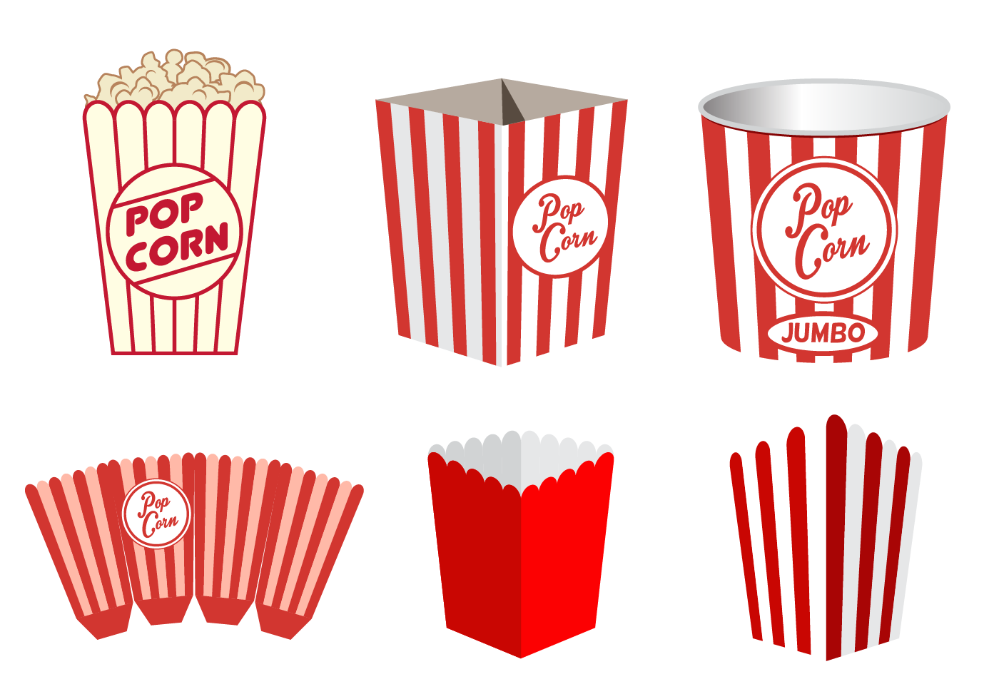 Detail Popcorn Vector Png Nomer 32