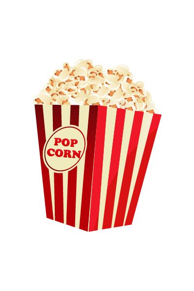 Detail Popcorn Vector Png Nomer 6