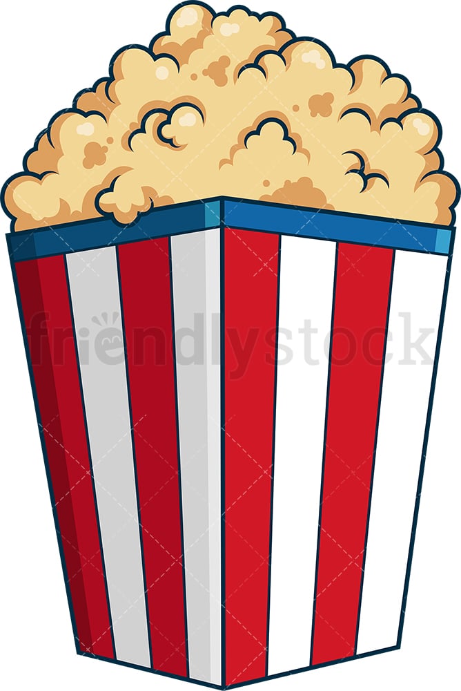 Detail Popcorn Vector Png Nomer 47