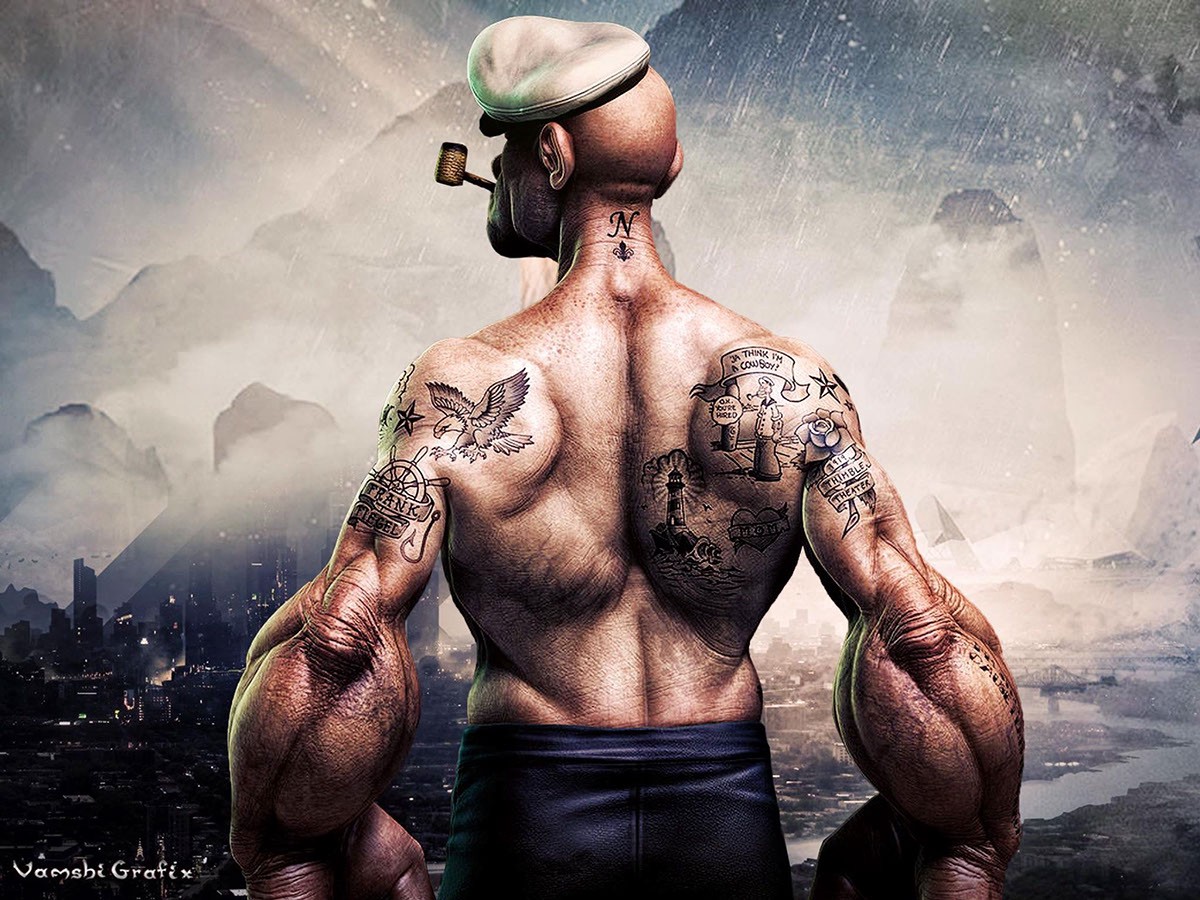 Detail Popeye 3d Wallpaper Nomer 23