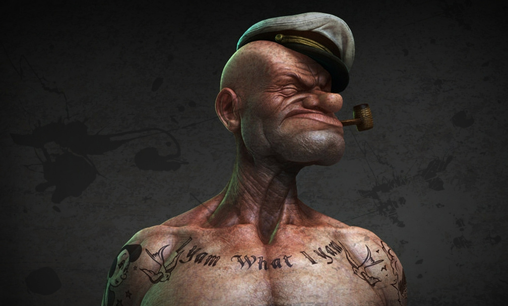 Detail Popeye 3d Wallpaper Nomer 31