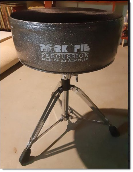 Detail Pork Pie Drum Seat Nomer 44