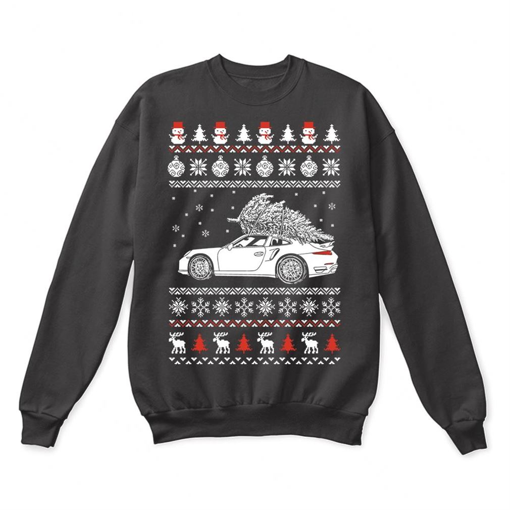 Detail Porsche Christmas Sweater Nomer 3