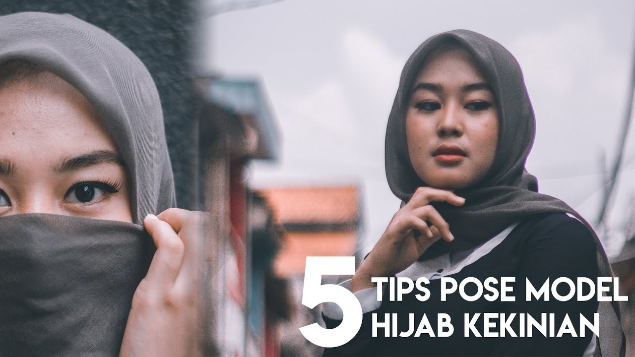 Detail Pose Model Wanita Hijab Nomer 42