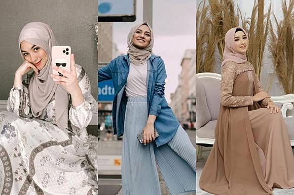 Detail Pose Model Wanita Hijab Nomer 49