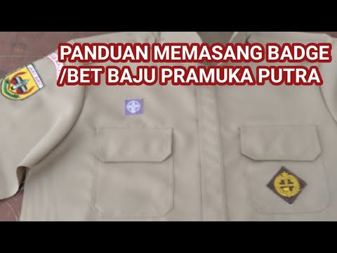 Detail Posisi Emblem Pramuka Nomer 12