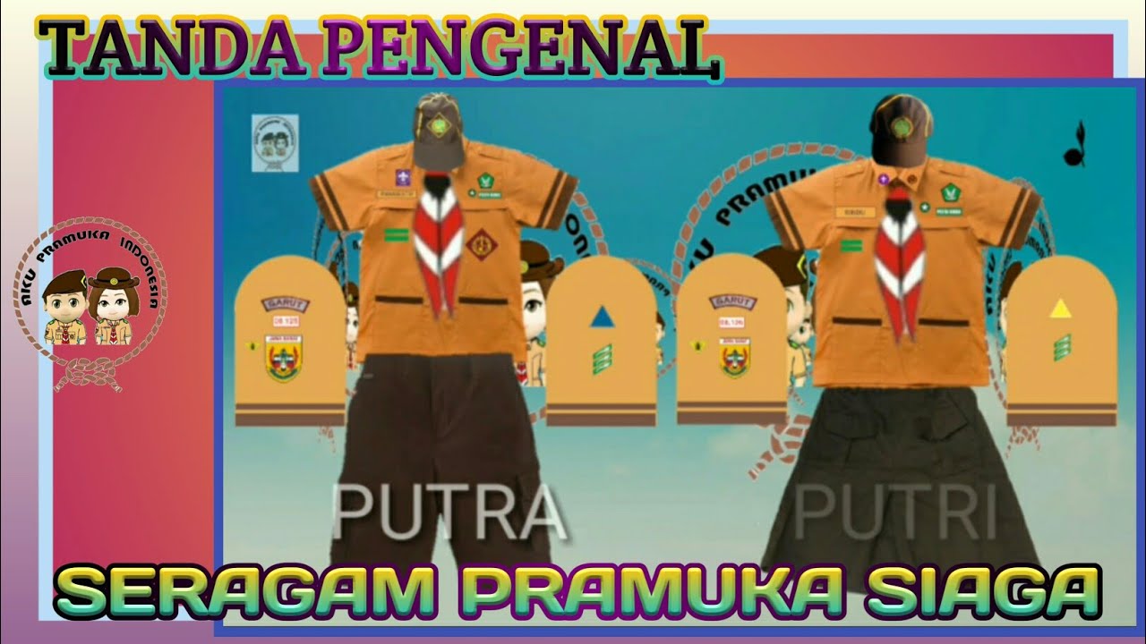 Detail Posisi Emblem Pramuka Nomer 21