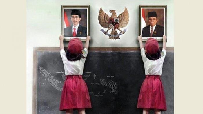 Detail Posisi Pasang Gambar Presiden Dan Wakil Presiden Nomer 7