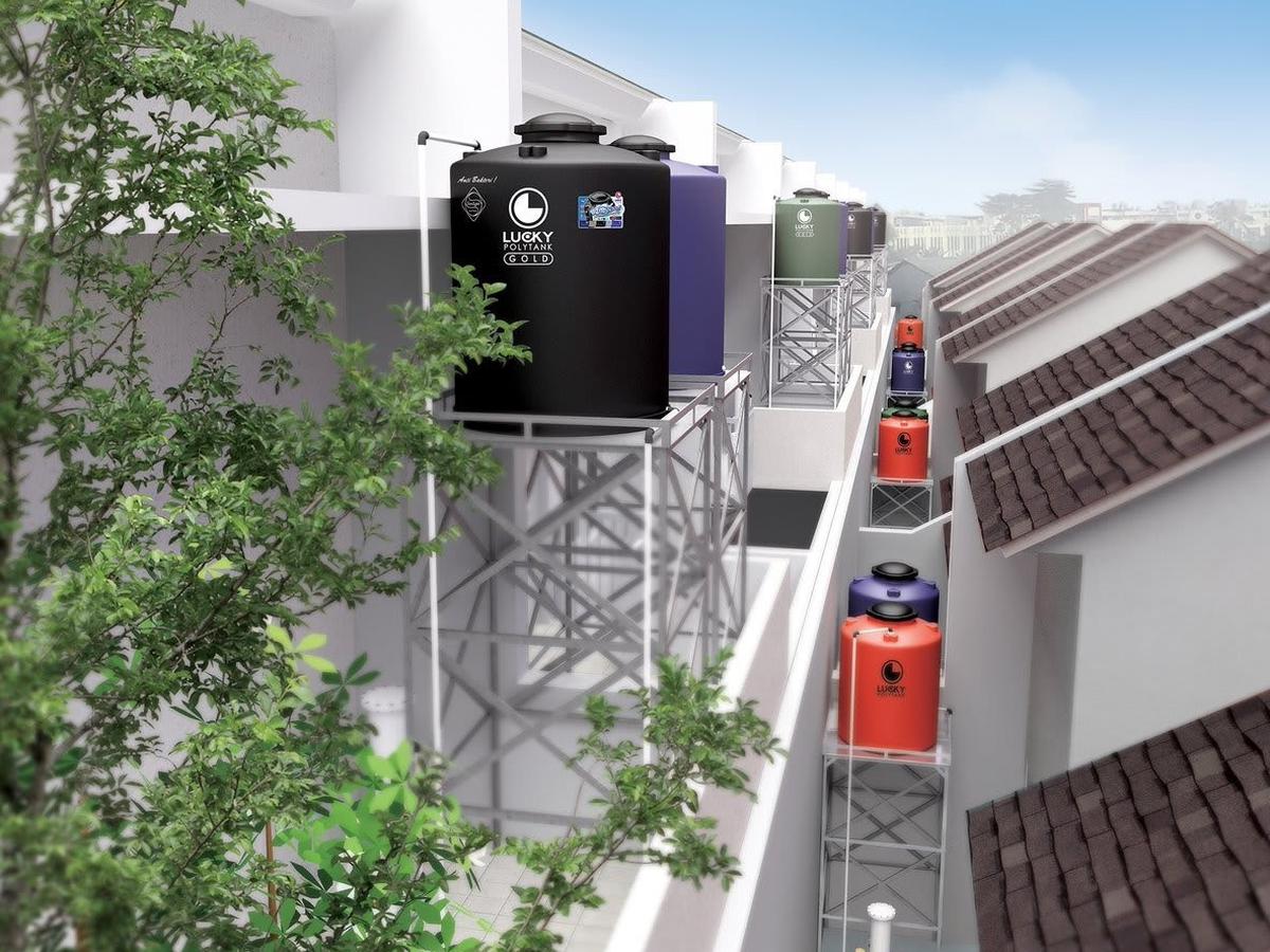 Detail Posisi Tandon Air Rumah Minimalis Nomer 4