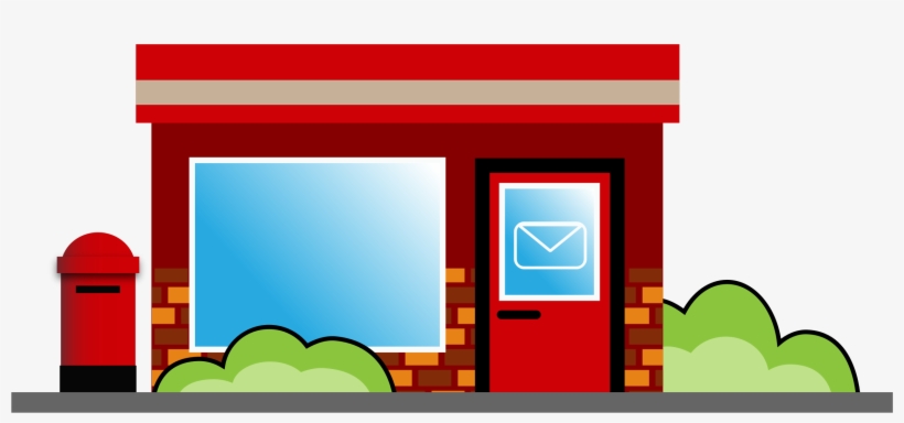 Detail Post Office Clip Art Nomer 15