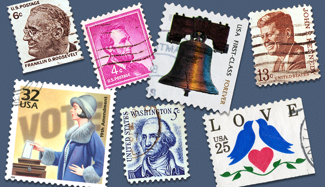 Detail Postage Stamp Image Nomer 2