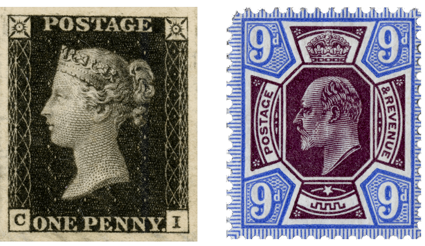 Detail Postage Stamp Image Nomer 11