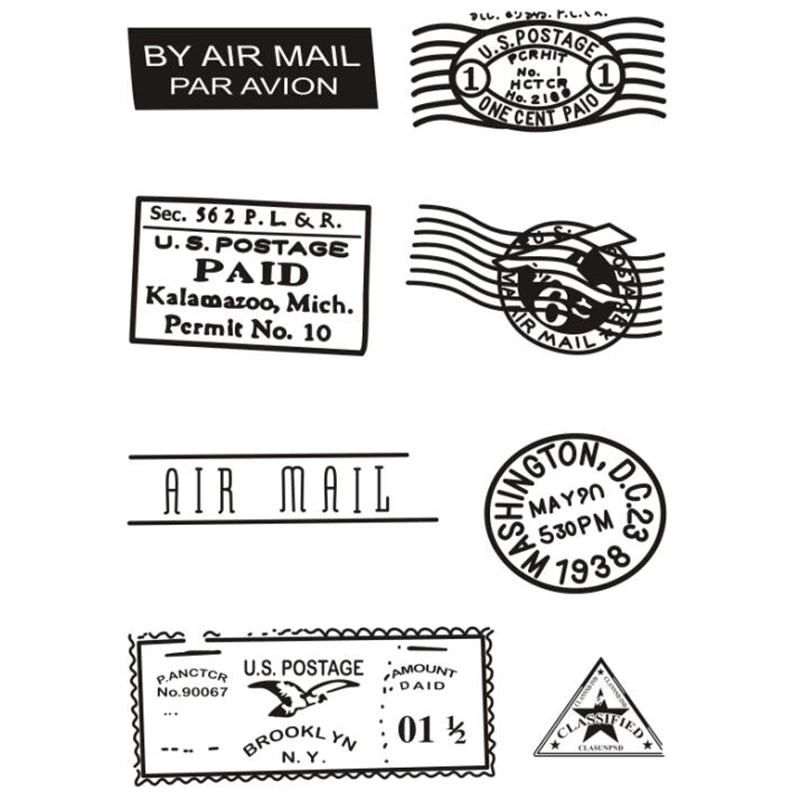Detail Postage Stamp Transparent Nomer 38