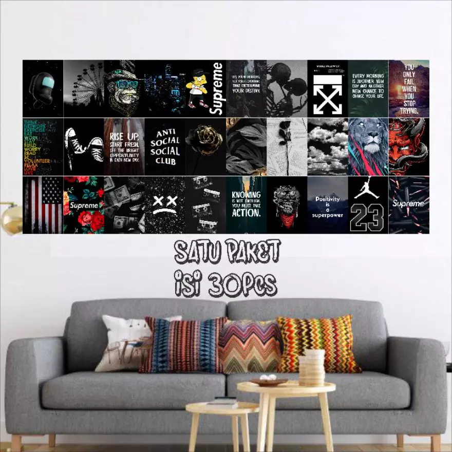 Detail Poster Aesthetic Kamar Nomer 15