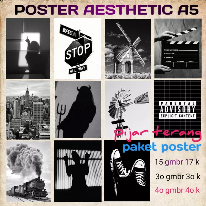 Detail Poster Aesthetic Kamar Nomer 43